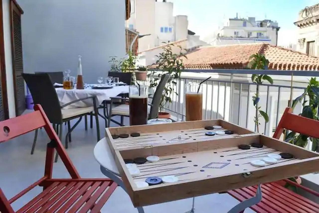 Openair Hot Tub/Big Balcony/Great Boutique Apt 雅典 外观 照片
