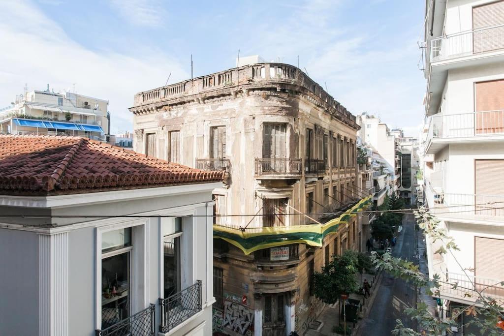 Openair Hot Tub/Big Balcony/Great Boutique Apt 雅典 外观 照片